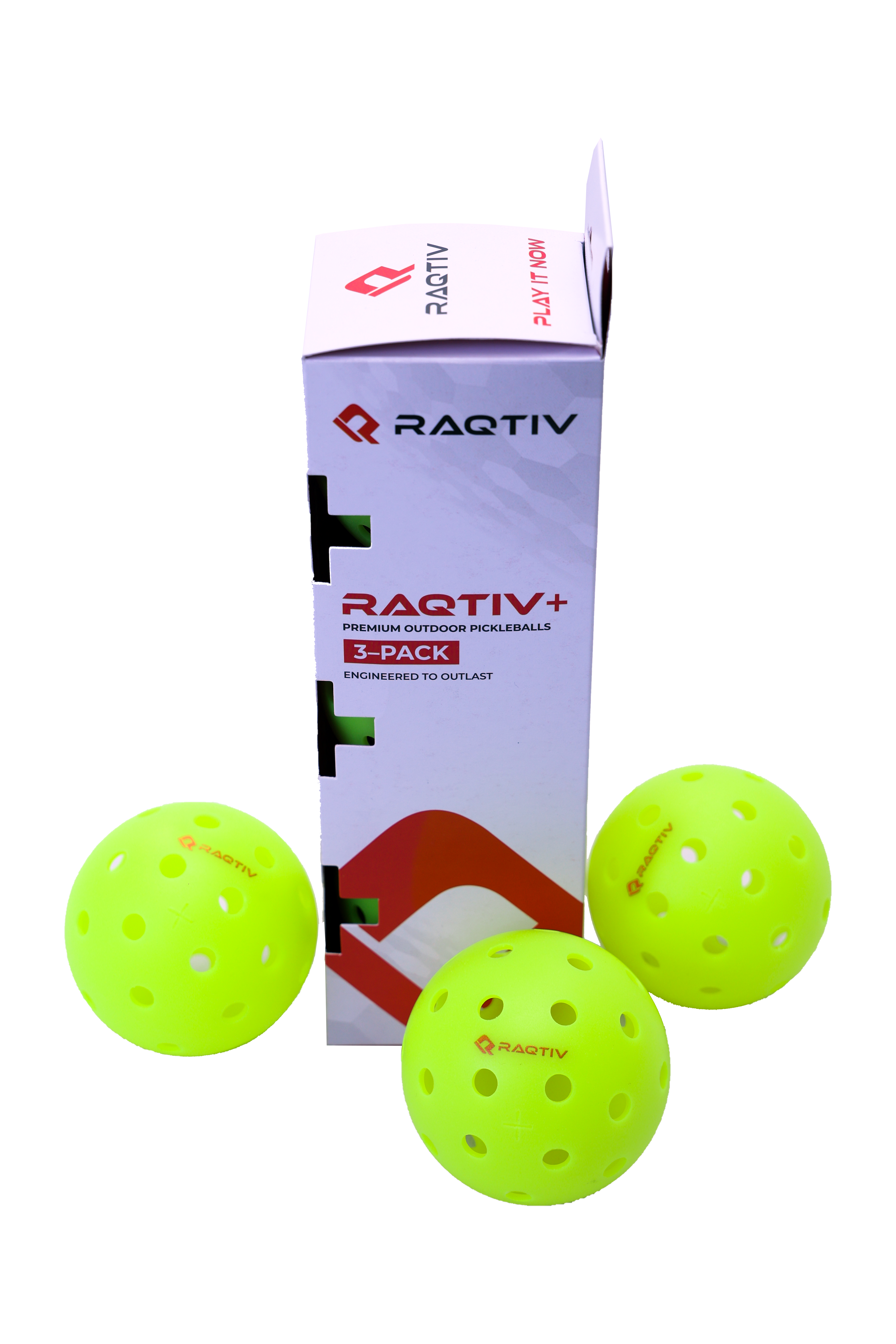 RAQTIV+ PREMIUM OUTDOOR PICKLEBALLS