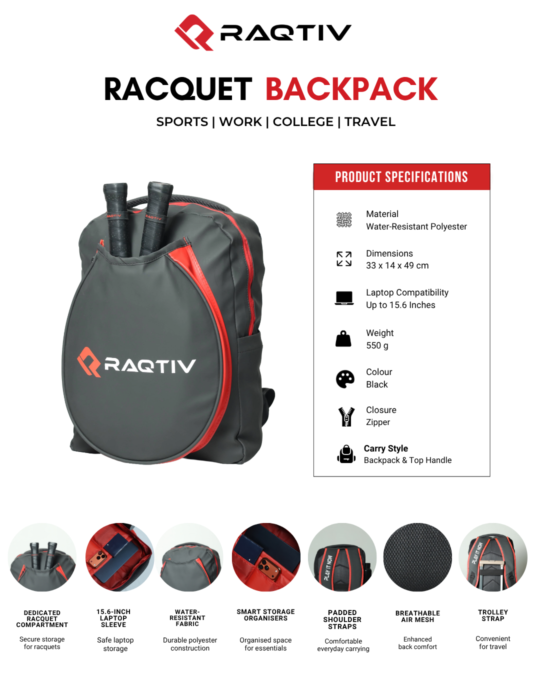 Racquet Backpack